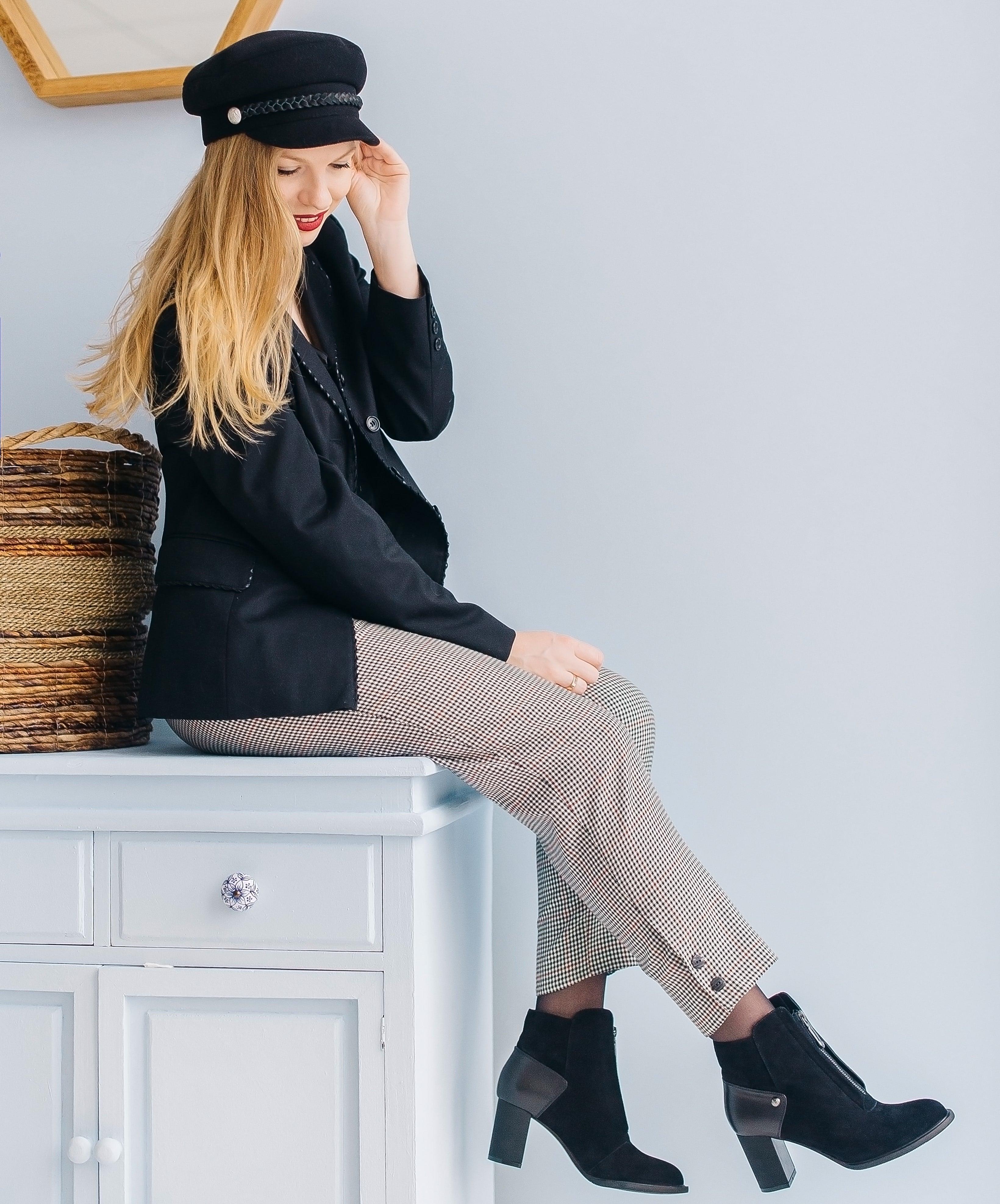 Wear Ankle Booties with Dress Pants