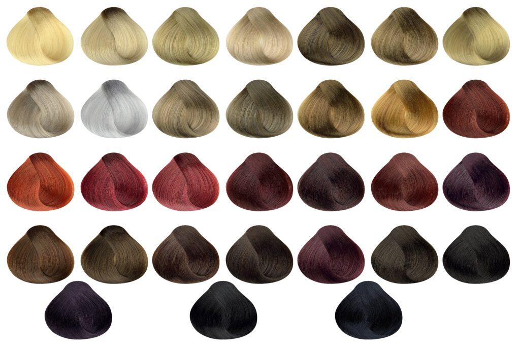 Complete Set Locks All Most Used Hair Color Samples Rounded Shape Isolated White Background Clipping Path Included Min 1024x683 