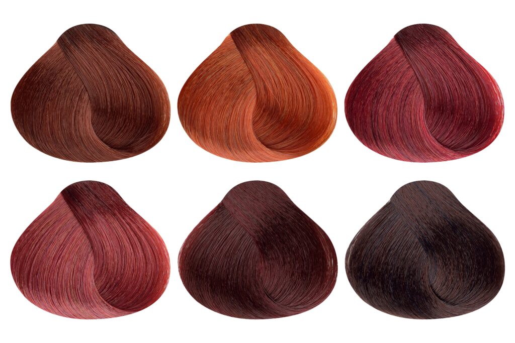 Hair Color Chart 1 to 10