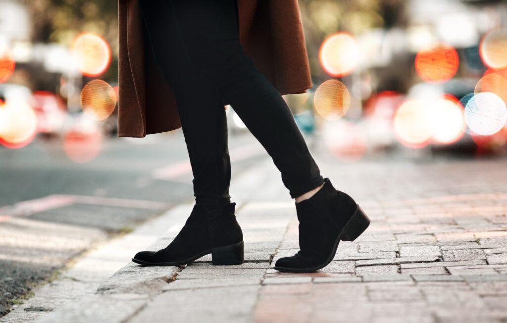 Wear Ankle Booties with Dress Pants